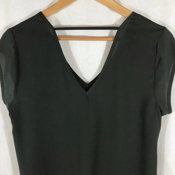 Halogen Double V-neck Top - Picture 6 of 8